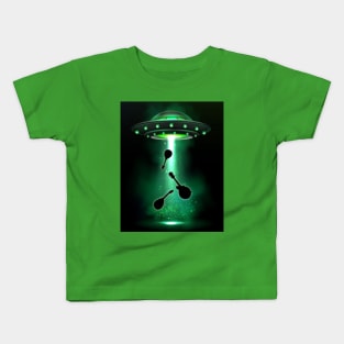 Mandolin Alien Abduction Kids T-Shirt